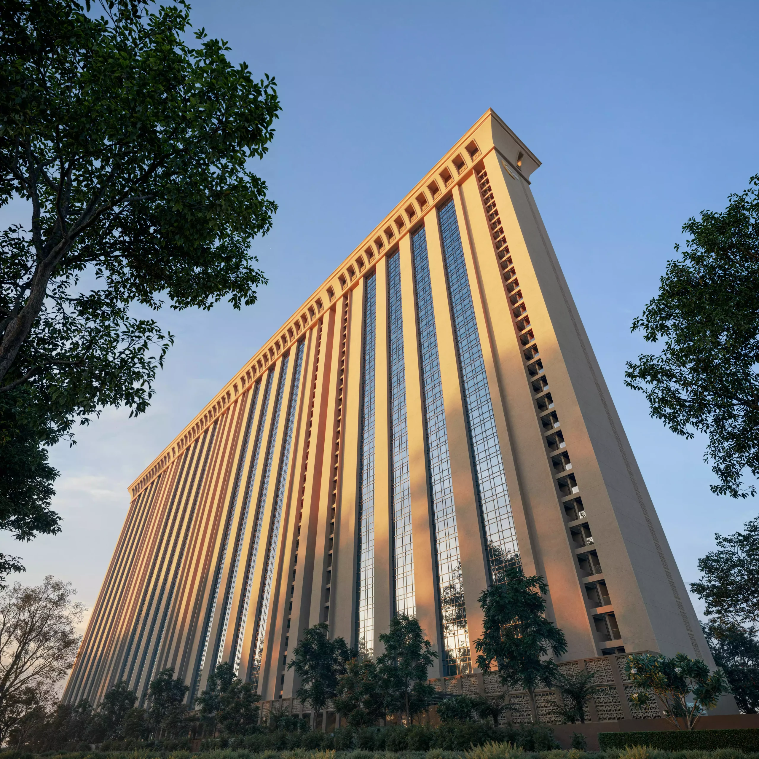 The Canary Sky Oasis - Project Highlights The Canary Sky Oasis tower, Balewadi